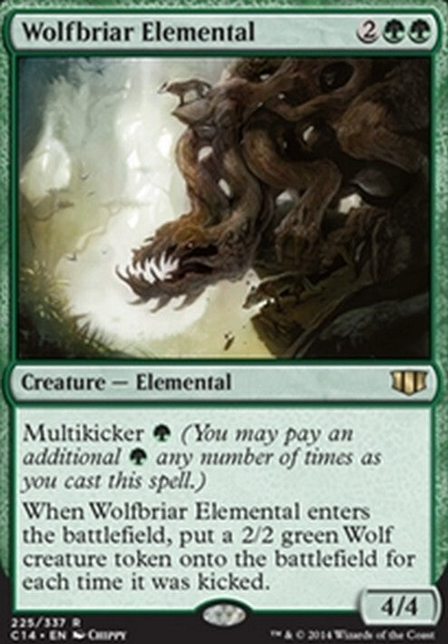 Wolfbriar Elemental ~ Commander 2014 [ EX ] [ Magic MTG ]