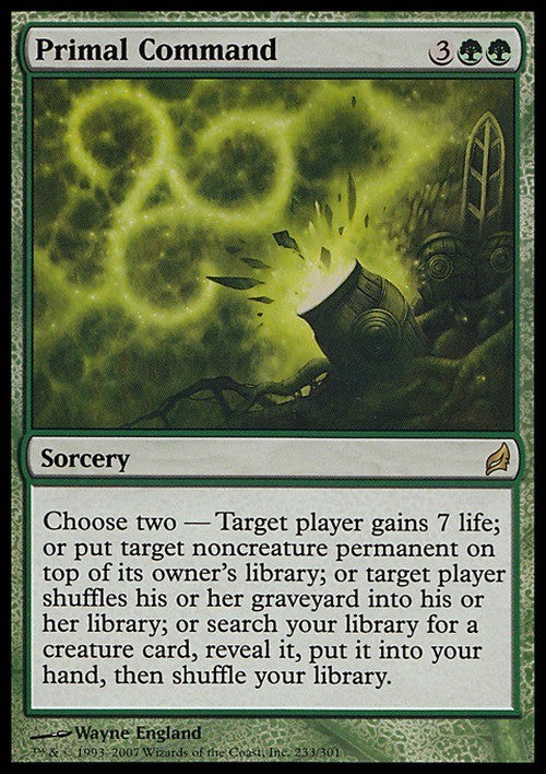 Primal Command ~ Lorwyn [ PL ] [ Magic MTG ]