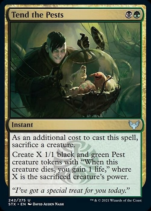 Tend the Pests ~ Strixhaven [ NM ] [ Magic MTG ]