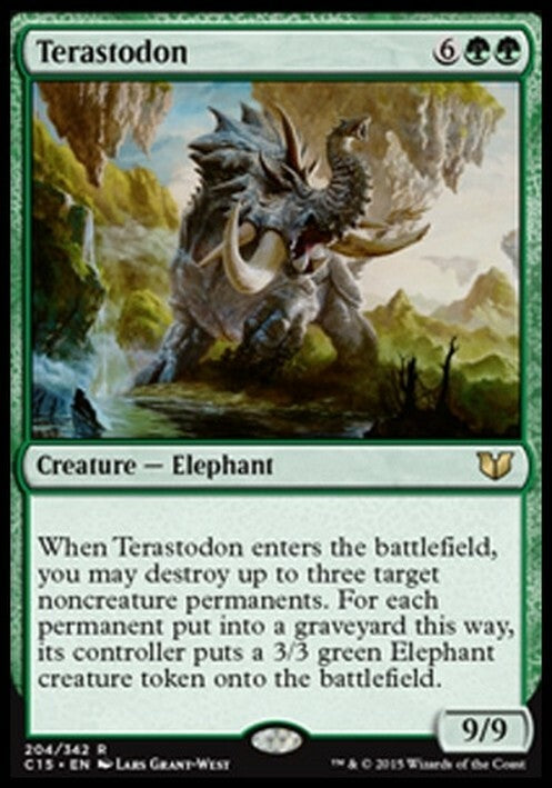 Terastodon ~ Commander 2015 [ EX ] [ Magic MTG ]