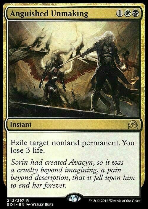 Anguished Unmaking ~ Shadows over Innistrad [ EX ] [ Magic MTG ]