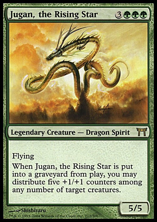 Jugan, the Rising Star ~ Champions of Kamigawa [ EX ] [ Magic MTG ]