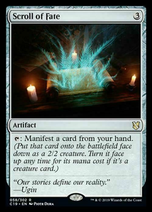 Scroll of Fate ~ Commander 2019 [ NM ] [ Magic MTG ]