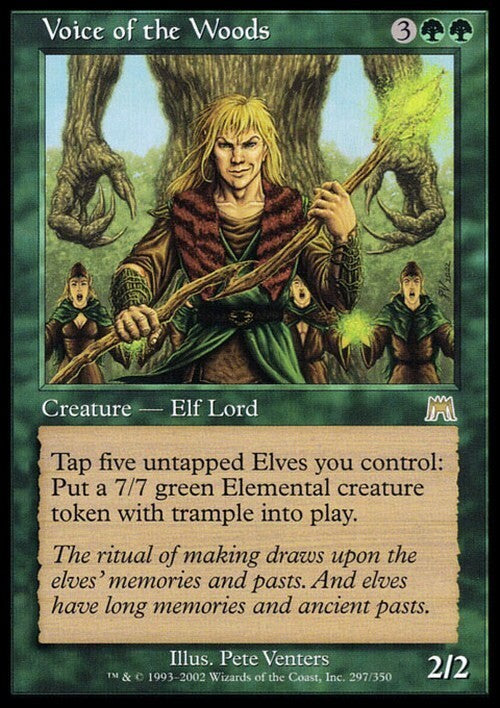 Voice of the Woods ~ Onslaught [ EX ] [ Magic MTG ]