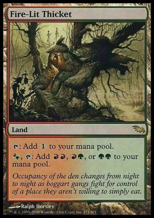 Fire-Lit Thicket ~ Shadowmoor [ EX ] [ Magic MTG ]