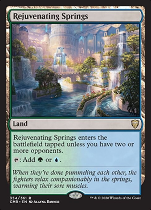 Rejuvenating Springs ~ Commander Legends 1 [ NM ] [ Magic MTG ]