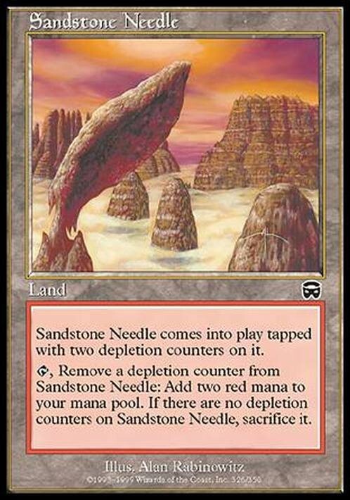 Sandstone Needle ~ Mercadian Masques [ EX ] [ Magic MTG ]