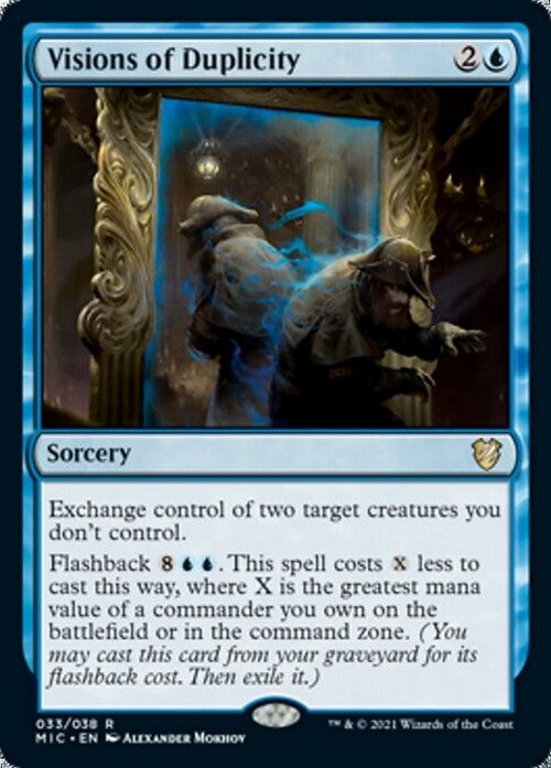 Visions of Duplicity ~ Commander: Midnight Hunt [ NM ] [ MTG ]