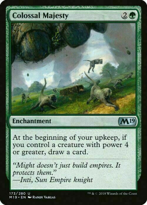 Colossal Majesty ~ Core 2019 [ EX ] [ Magic MTG ]