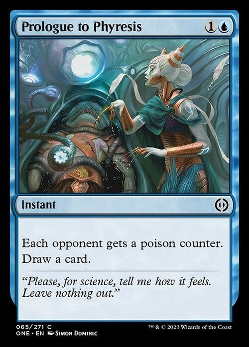 Prologue to Phyresis ~ Phyrexia: All Will Be One [ NM ] [ Magic MTG ]