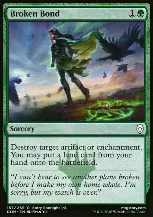 Broken Bond ~ Dominaria [ NM ] [ Magic MTG ]