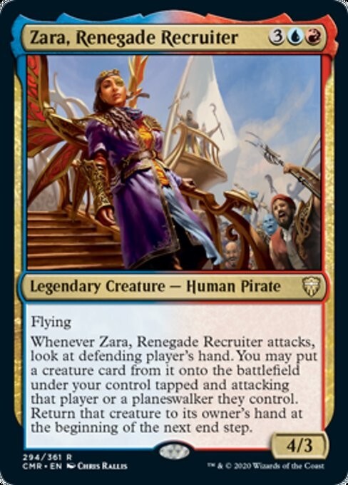 Zara, Renegade Recruiter ~ Commander Legends 1 [ NM ] [ Magic MTG ]