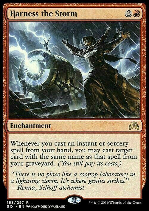 Harness the Storm ~ Shadows over Innistrad [ EX ] [ Magic MTG ]