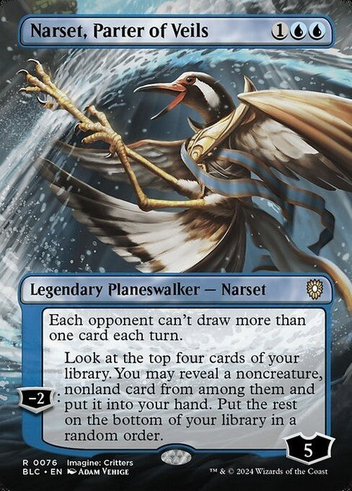 Narset, Parter of Veils ~ Commander: Bloomburrow [ NM ] [ Magic MTG ]