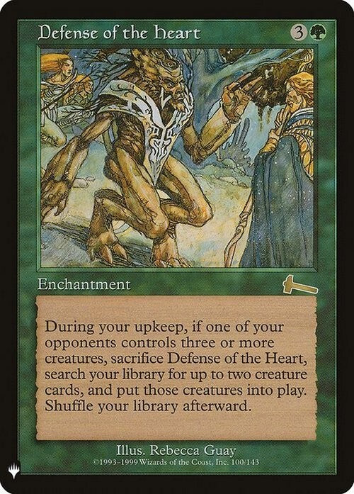 Defense of the Heart ~ Mystery Booster [ NM ] [ Magic MTG ]