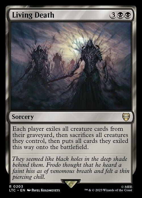 Living Death ~ Commander: Lord of the Rings [ NM ] [ Magic MTG ]