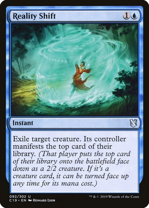 Reality Shift ~ Commander 2019 [ EX ] [ Magic MTG ]