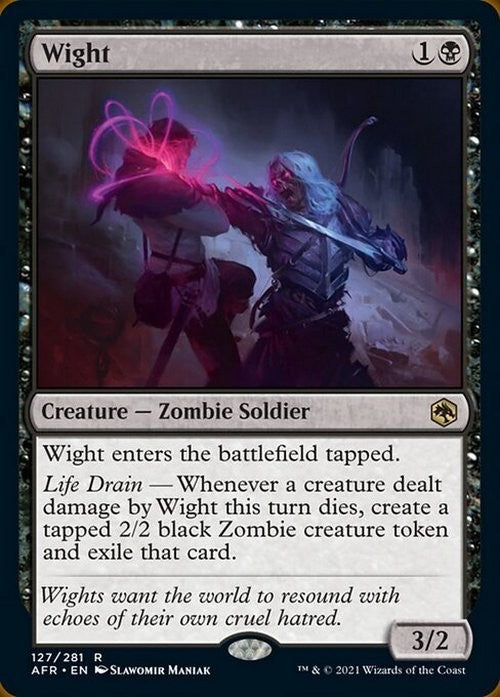 Wight ~ Adventures in the Forgotten Realms [ NM ] [ Magic MTG ]