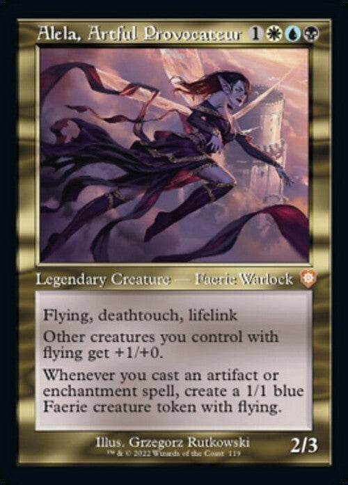 Alela, Artful Provocateur ~ Commander: The Brothers' War [ NM ] [ Magic MTG ]