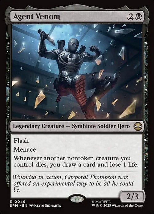 Agent Venom ~ Spider-Man [ NM ] [ Magic MTG ]