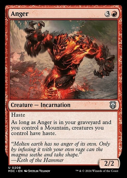 Anger ~ Commander: Modern Horizons 3 [ NM ] [ Magic MTG ]