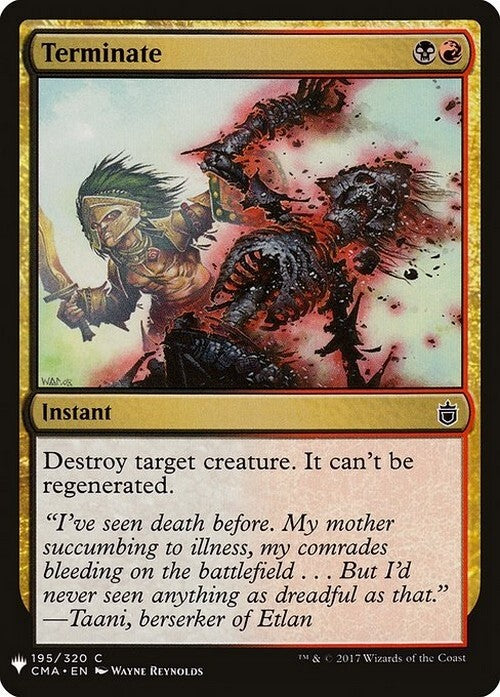 Terminate ~ Mystery Booster [ NM ] [ Magic MTG ]