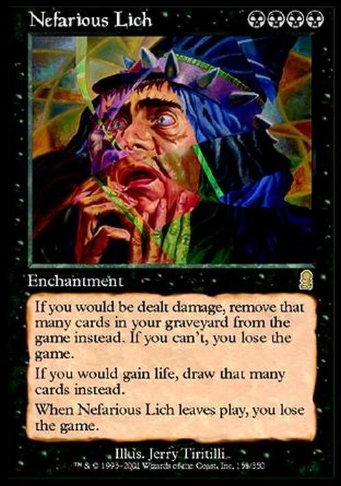 Nefarious Lich ~ Odyssey [ EX ] [ Magic MTG ]