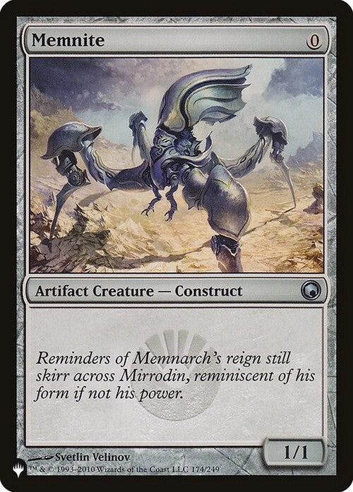Memnite ~ The List [ NM ] [ Magic MTG ]