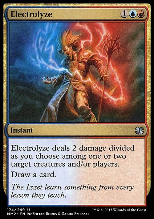 Electrolyze ~ Modern Masters 2015 [ EX ] [ Magic MTG ]