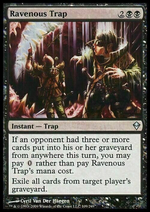Ravenous Trap ~ Zendikar [ EX ] [ Magic MTG ]