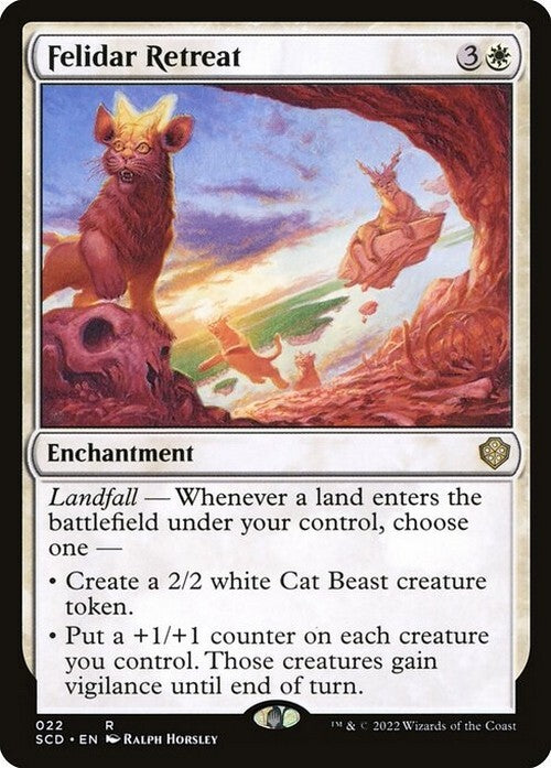 Felidar Retreat ~ Starter Commander [ NM ] [ Magic MTG ]