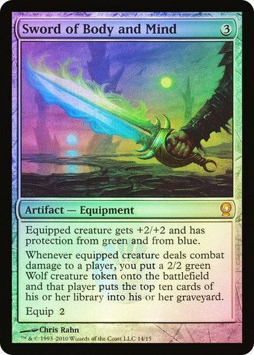 FOIL Sword of Body and Mind ~ From the Vault [ EX ] [ Magic MTG ]