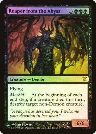 FOIL Reaper from the Abyss ~ Innistrad [ EX ] [ Magic MTG ]