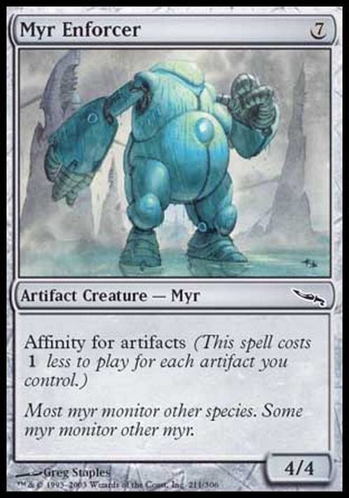 Myr Enforcer ~ Mirrodin [ EX ] [ Magic MTG ]