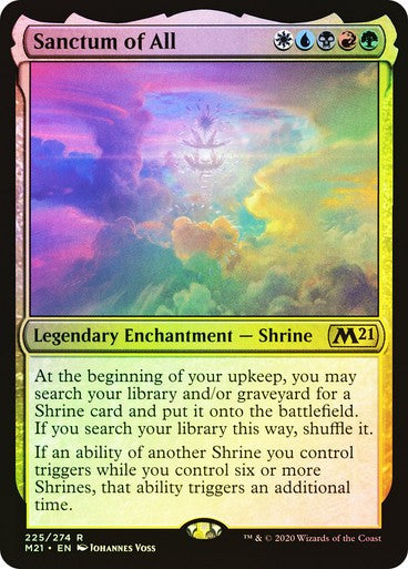 FOIL Sanctum of All ~ Core 2021 [ NM ] [ Magic MTG ]