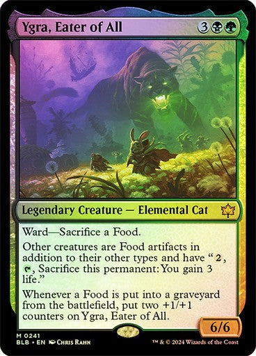 FOIL Ygra, Eater of All ~ Bloomburrow [ NearMint ] [ Magic MTG ]