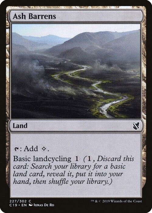 Ash Barrens ~ Commander 2019 [ NM ] [ Magic MTG ]