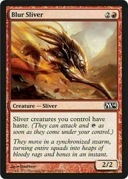 Blur Sliver ~ Magic 2014 [ EX ] [ Magic MTG ]