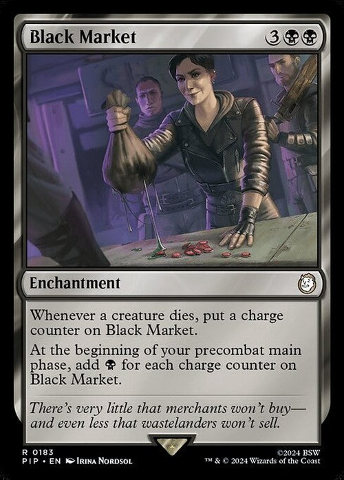 Black Market ~ Commander: Fallout [ NM ] [ Magic MTG ]