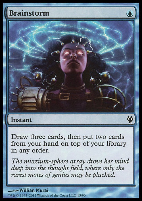 Brainstorm ~ Duel Decks [ EX ] [ Magic MTG ]