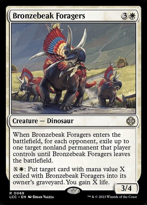 Bronzebeak Foragers ~ Commander: The Lost Caverns of Ixalan [ NM ] [ Magic MTG ]