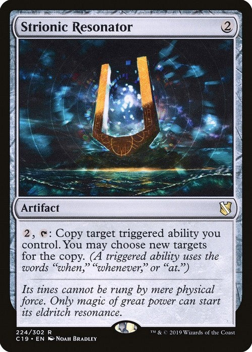 Strionic Resonator ~ Commander 2019 [ EX ] [ Magic MTG ]