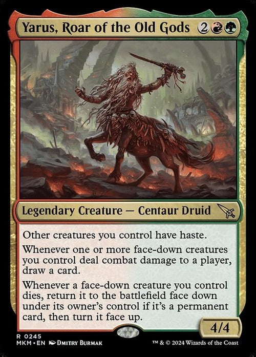 Yarus, Roar of the Old Gods ~ Murders at Karlov Manor [ NM ] [ Magic MTG ]