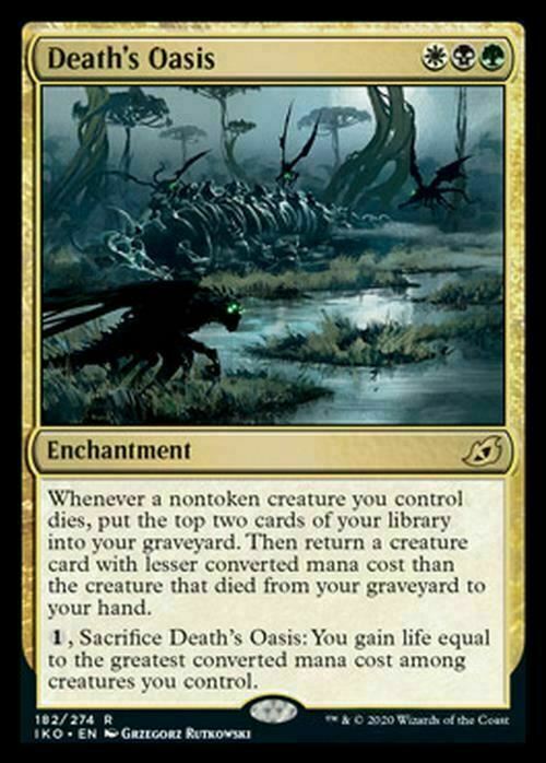 Death's Oasis ~ Ikoria: Lair of Behemoths [ NM ] [ Magic MTG ]
