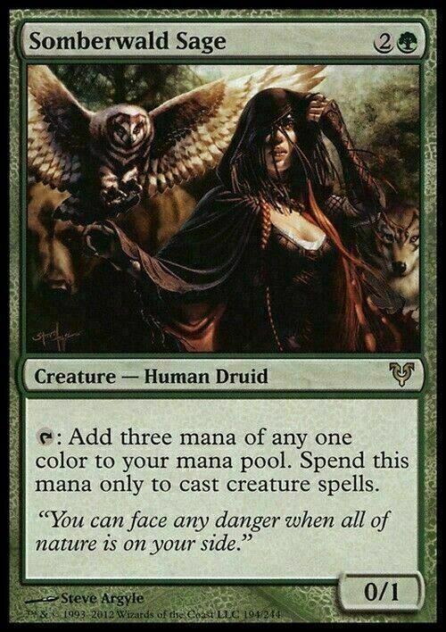 Somberwald Sage ~ Avacyn Restored [ EX ] [ Magic MTG ]
