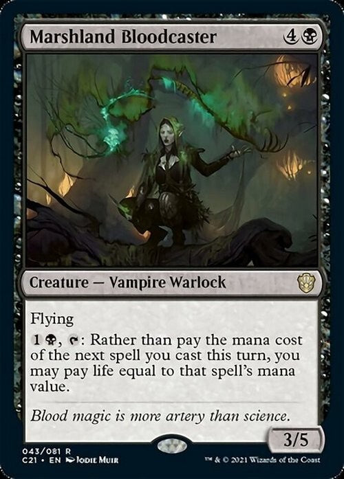 Marshland Bloodcaster ~ Commander: Strixhaven [ NM ] [ Magic MTG ]