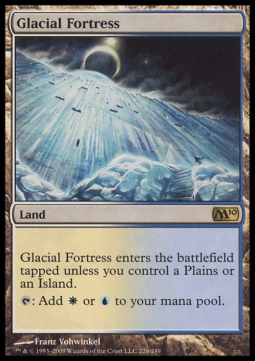 Glacial Fortress ~ Magic 2010 [ EX ] [ Magic MTG ]