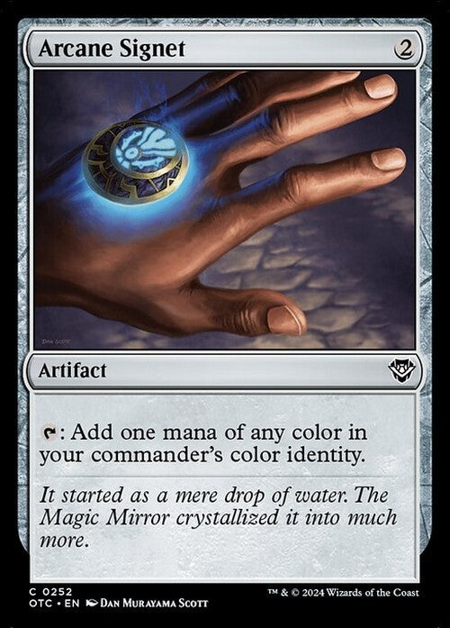 Arcane Signet ~ Commander: Outlaws of Thunder Junction [ NM ] [ MTG ]