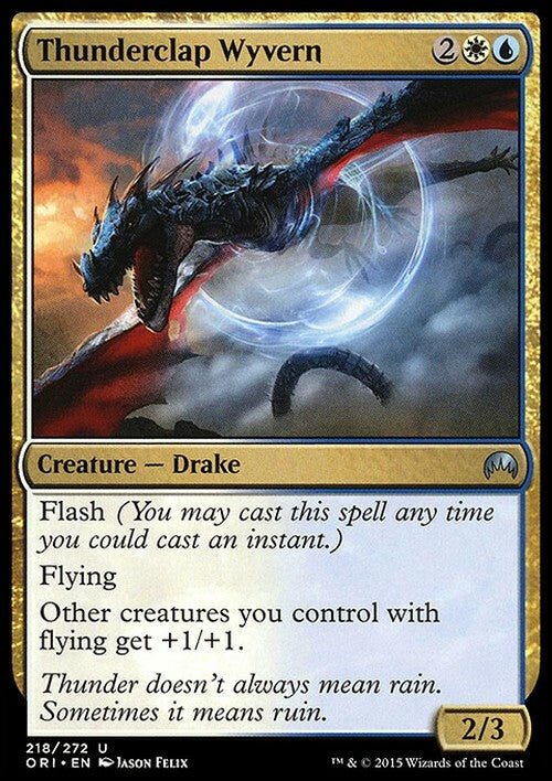 Thunderclap Wyvern ~ Magic Origins [ EX ] [ Magic MTG ]