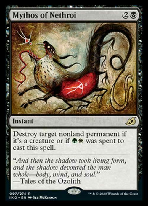 Mythos of Nethroi ~ Ikoria: Lair of Behemoths [ NM ] [ Magic MTG ]